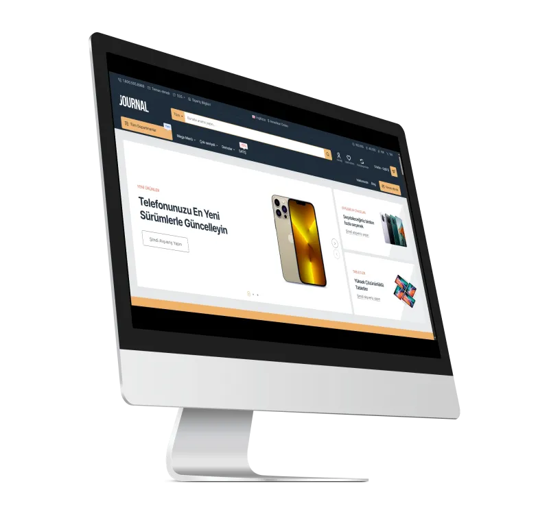 Journal3 Teknoloji & Aksesuar E-Ticaret Teması