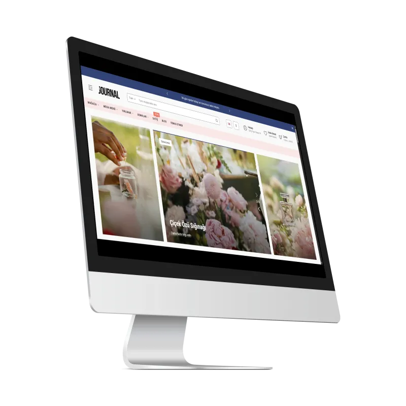 Journal3 Parfüm & Koku Mağazası Teması