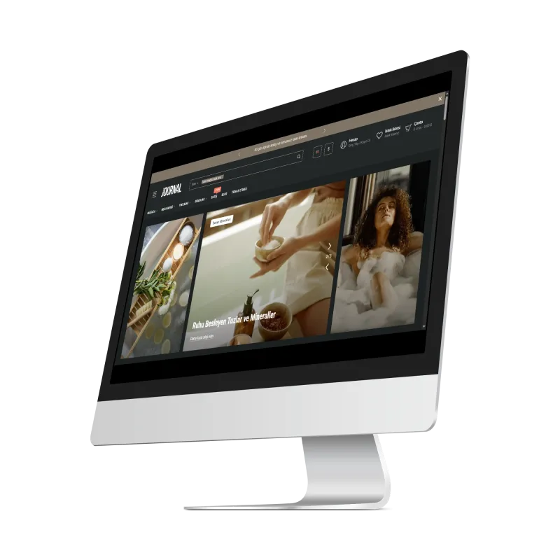 Journal3 Spa, Bath & Wellness Teması