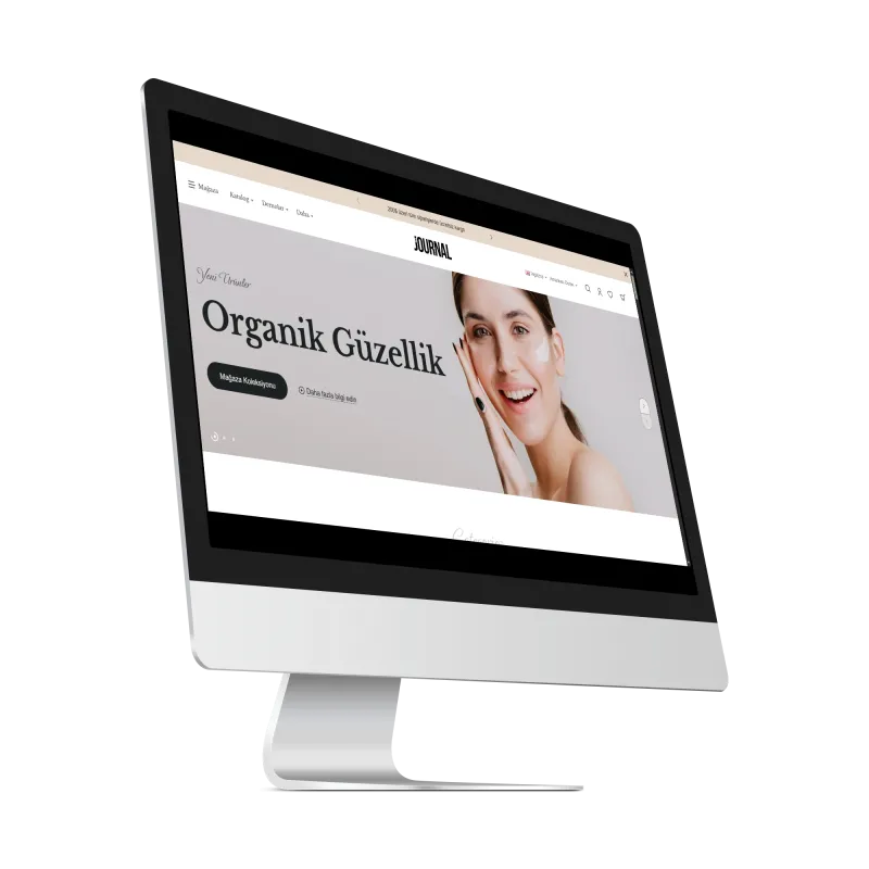 Journal3 Organik Kozmetik & Skincare Teması