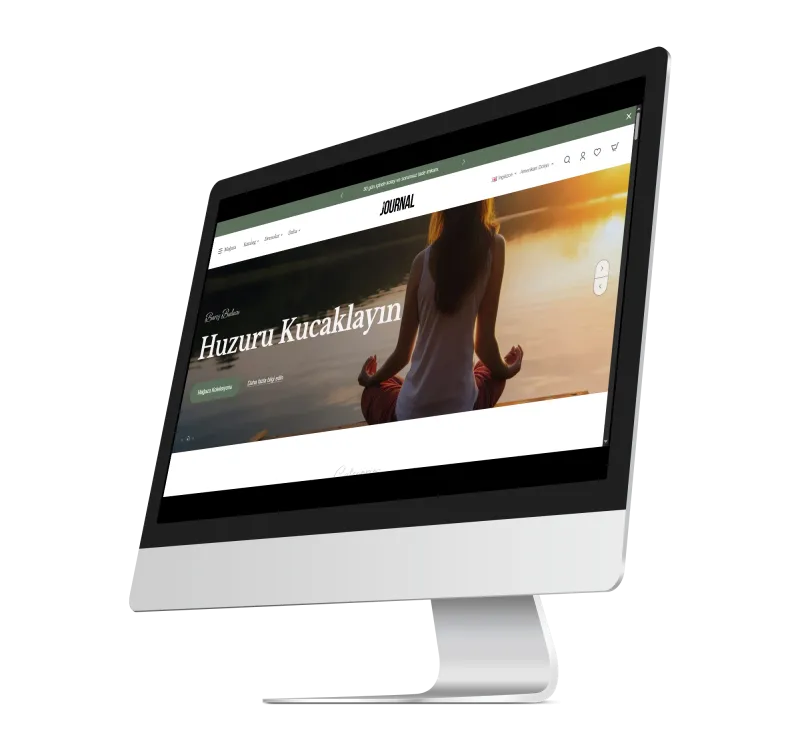 Journal3 Yoga & Wellness Ürünleri Teması