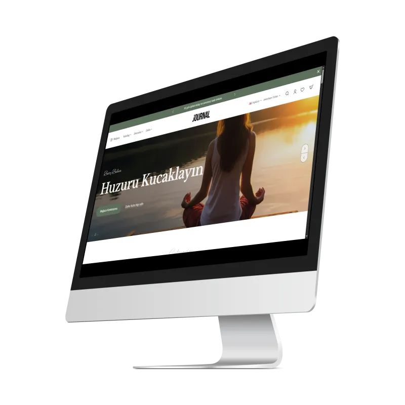 Journal3 Yoga & Wellness Ürünleri Teması