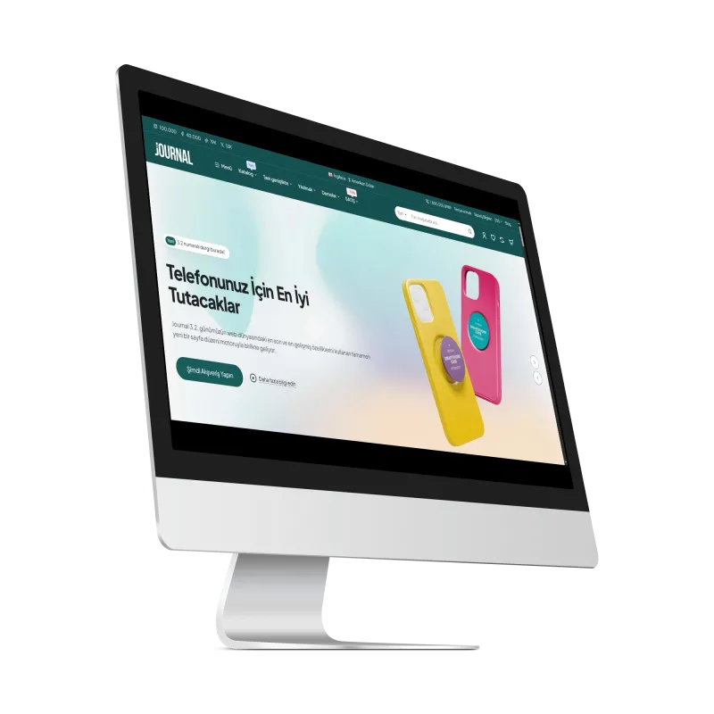 Journal3 VR & Teknoloji Mağazası Teması