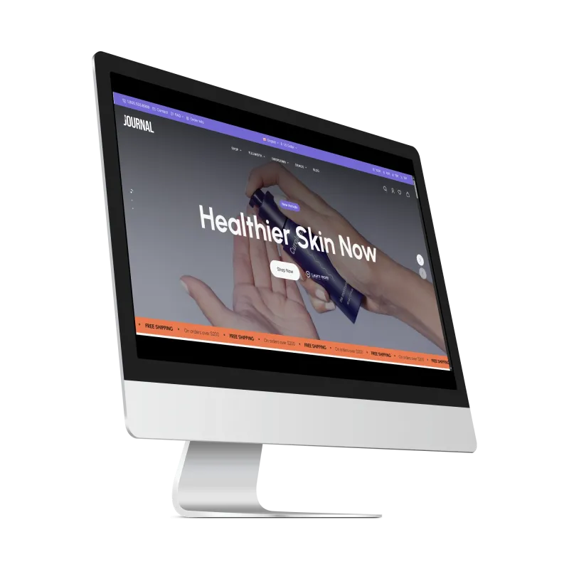 Journal3 Kozmetik & Beauty OpenCart Teması