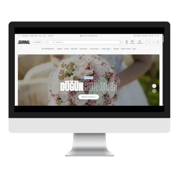 Journal3 Çiçekçi & Düğün Organizasyon Teması