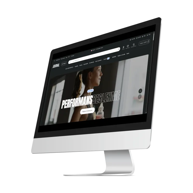 Journal3 Fitness & Supplement E-Ticaret Teması