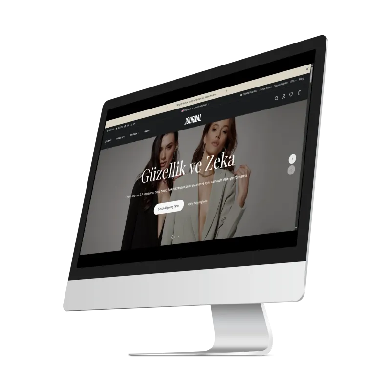 Journal3 Premium Kadın Giyim & Stil Teması