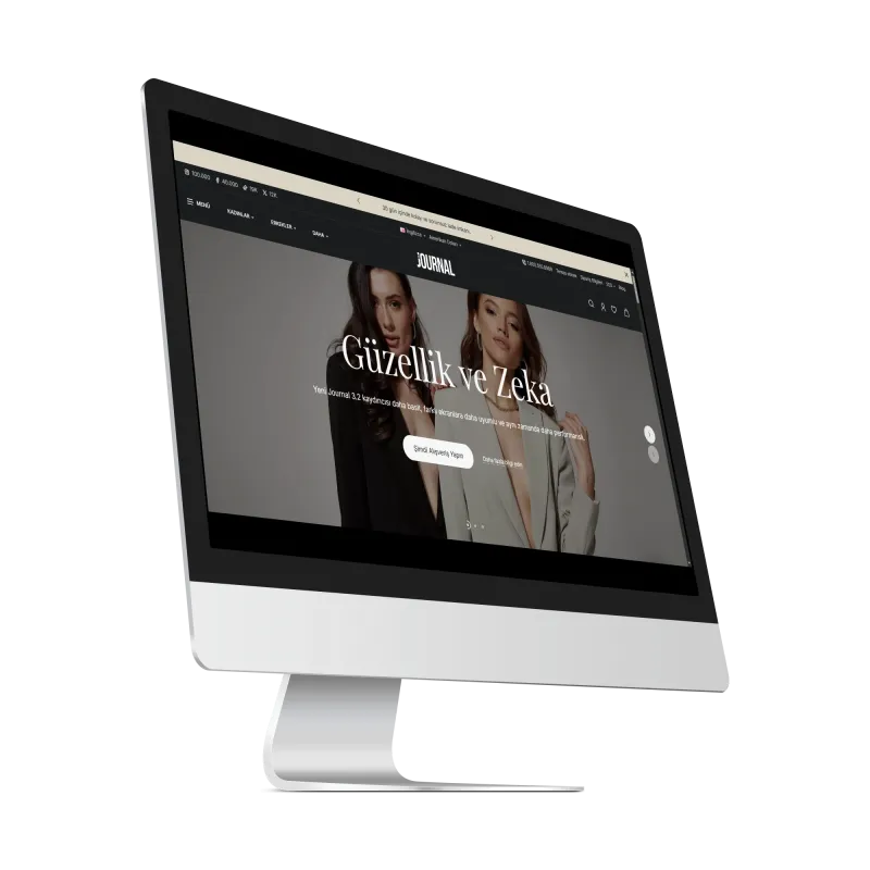 Journal3 Premium Kadın Giyim & Stil Teması