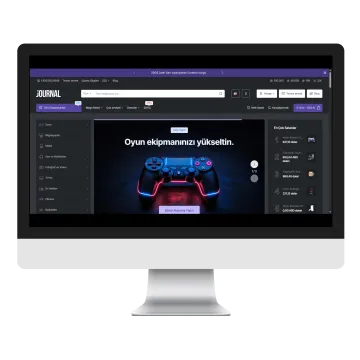 Journal3 Gaming & Dijital Ürünler Teması