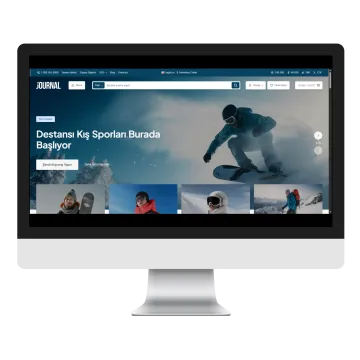 Journal3 Kış Sporları & Outdoor E-Ticaret Teması