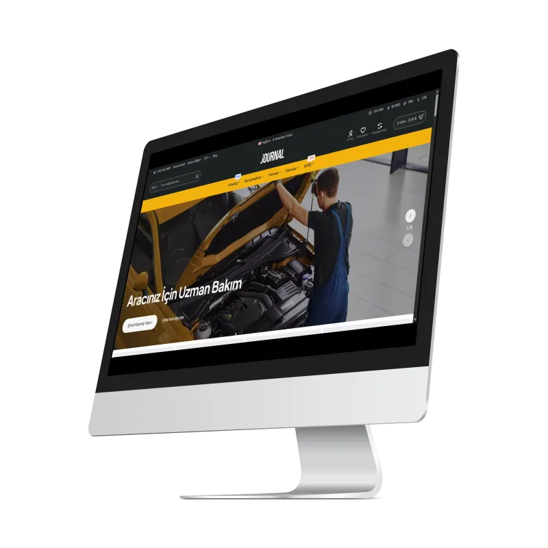 Journal3 Otomotiv & Servis E-Ticaret Teması