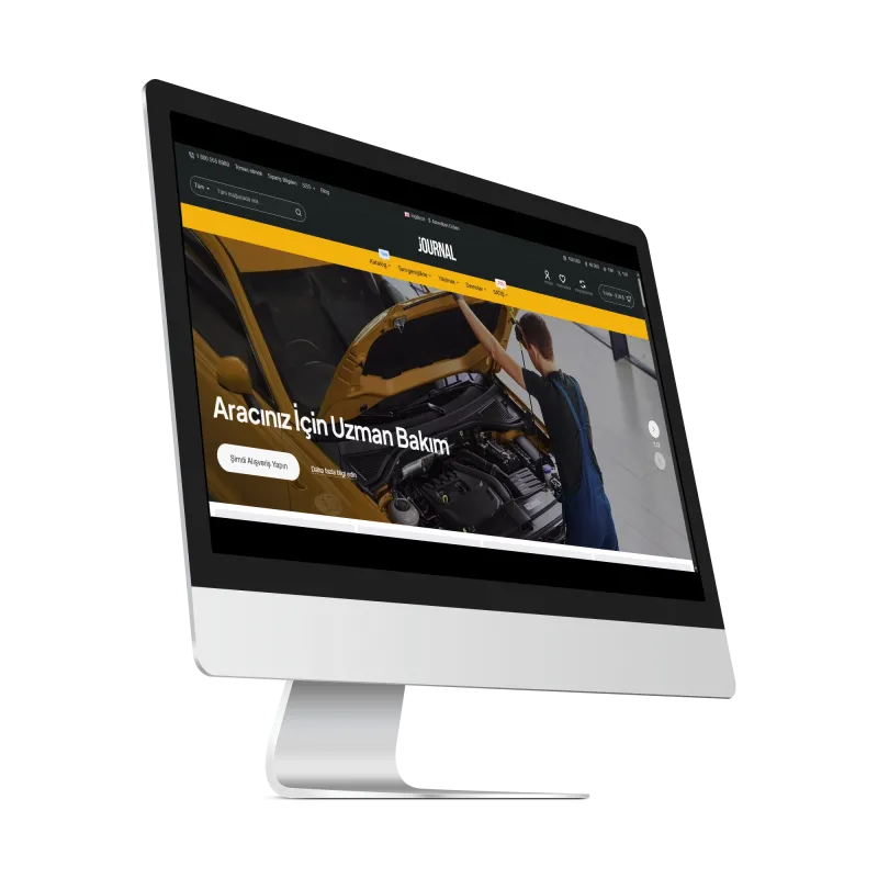 Journal3 Otomotiv & Servis E-Ticaret Teması
