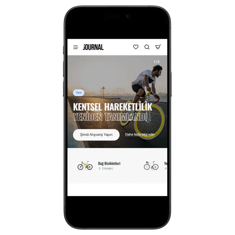 Journal3 Urban Mobility & Bisiklet Teması