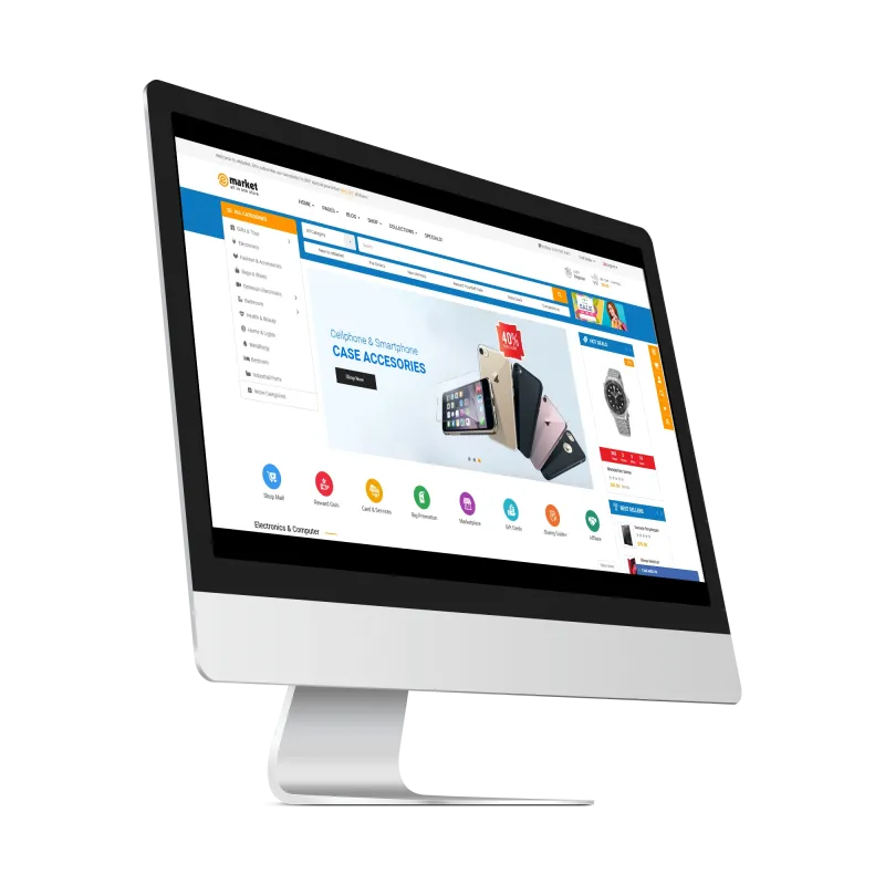 Opencart eMarket MegaX Teması