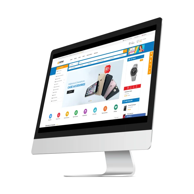 Opencart eMarket MegaX Teması