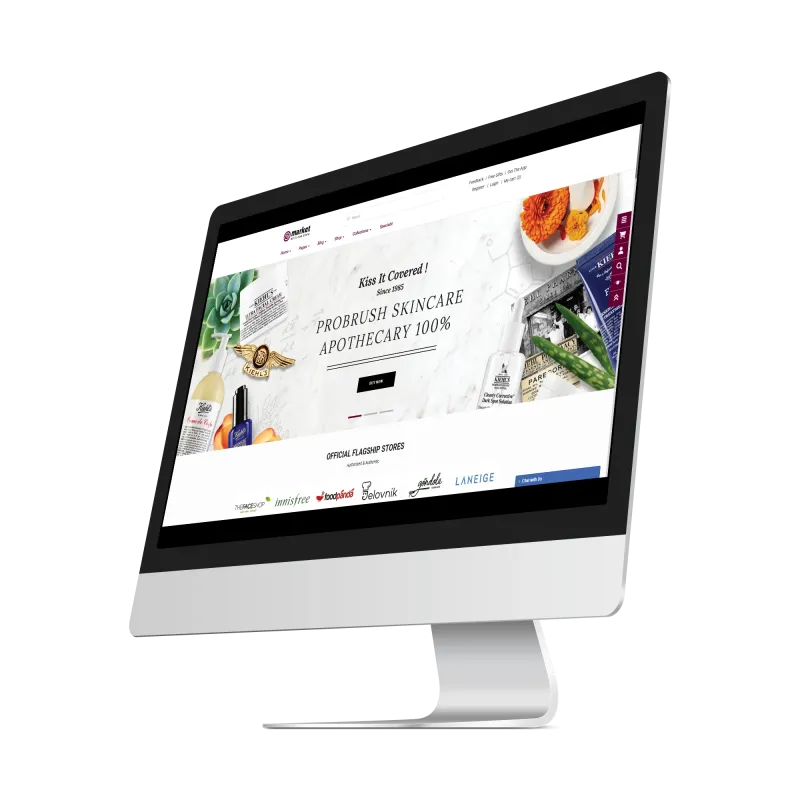 Opencart eMarket Teması Çok Ürünlü & Kampanya Odaklı Tasarım