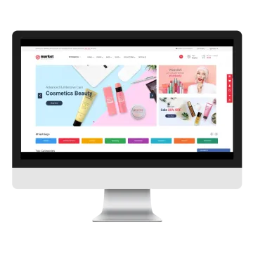 Opencart eMarket Glowvia Teması