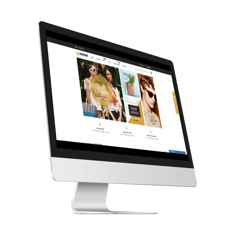 Opencart eMarket VogueNest Teması