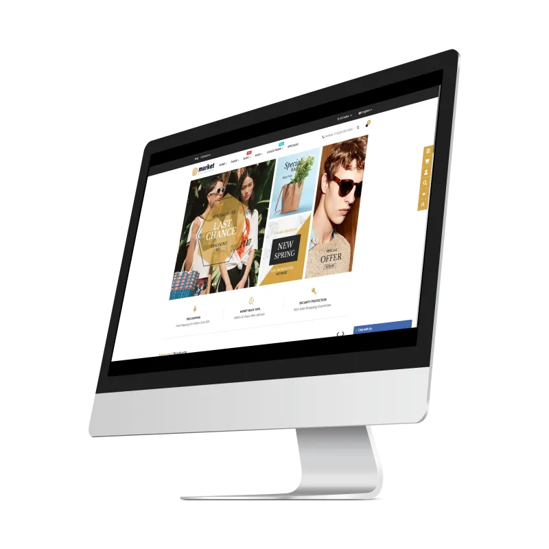 Opencart eMarket VogueNest Teması