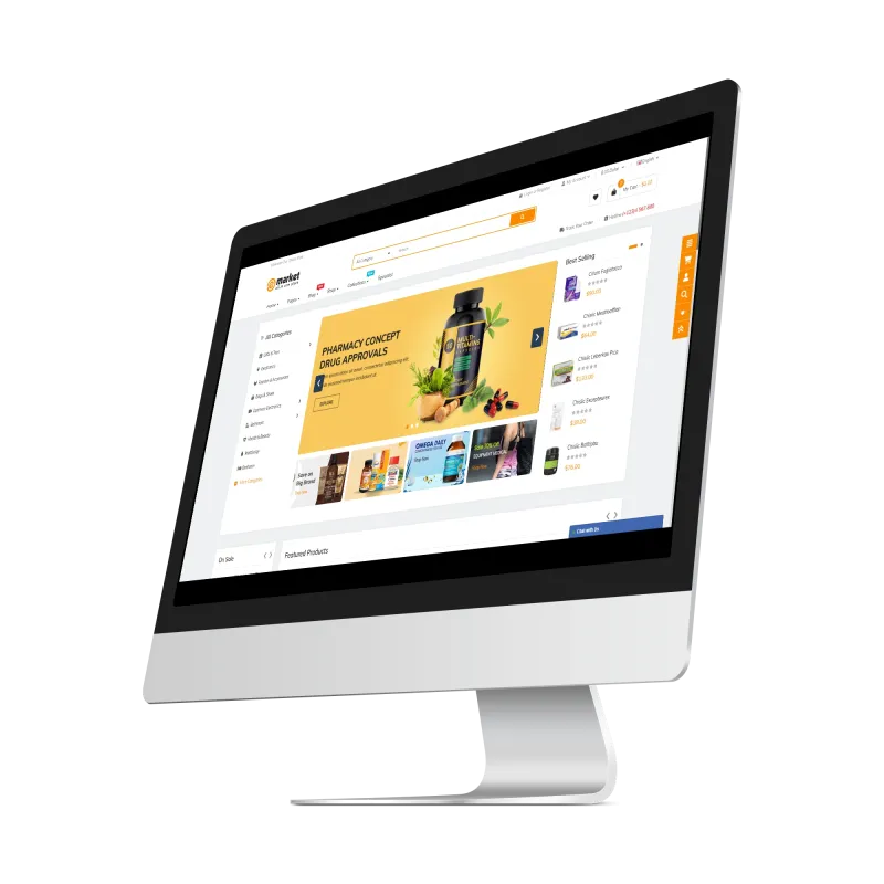 Opencart eMarket MediCore Teması