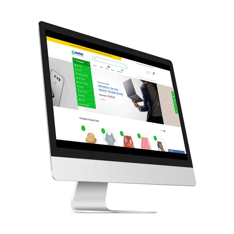 Opencart eMarket TechNova Teması