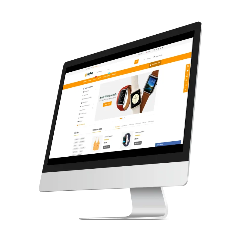 Opencart eMarket MarketX Teması