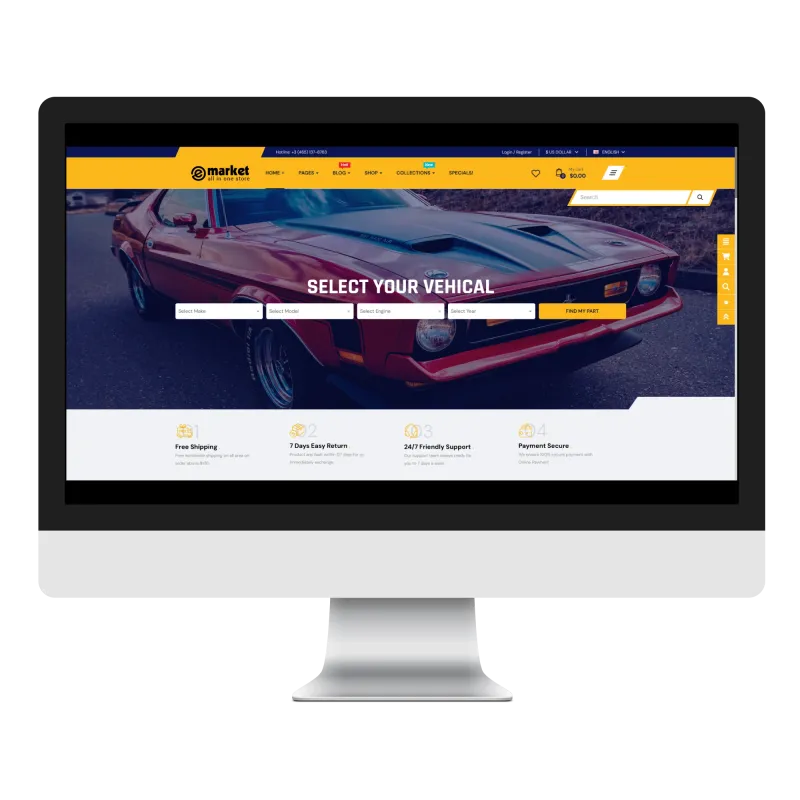 Opencart eMarket AutoFit