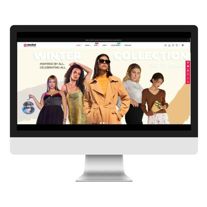 Opencart eMarket ModaLuxe Teması