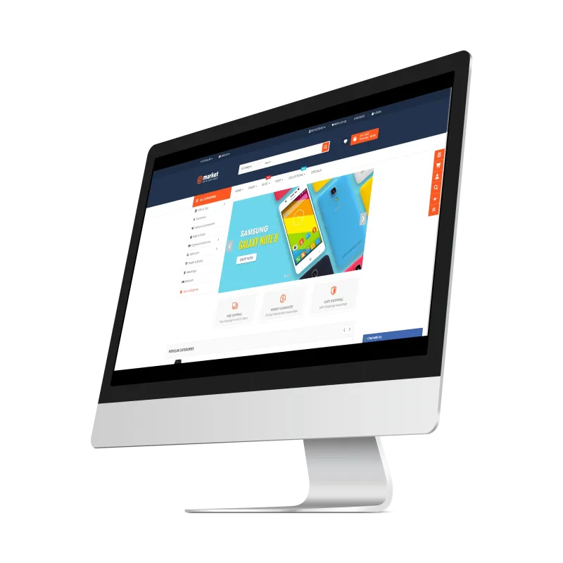 Opencart eMarket MobileX Teması