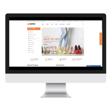 Opencart eMarket ShoeX Teması