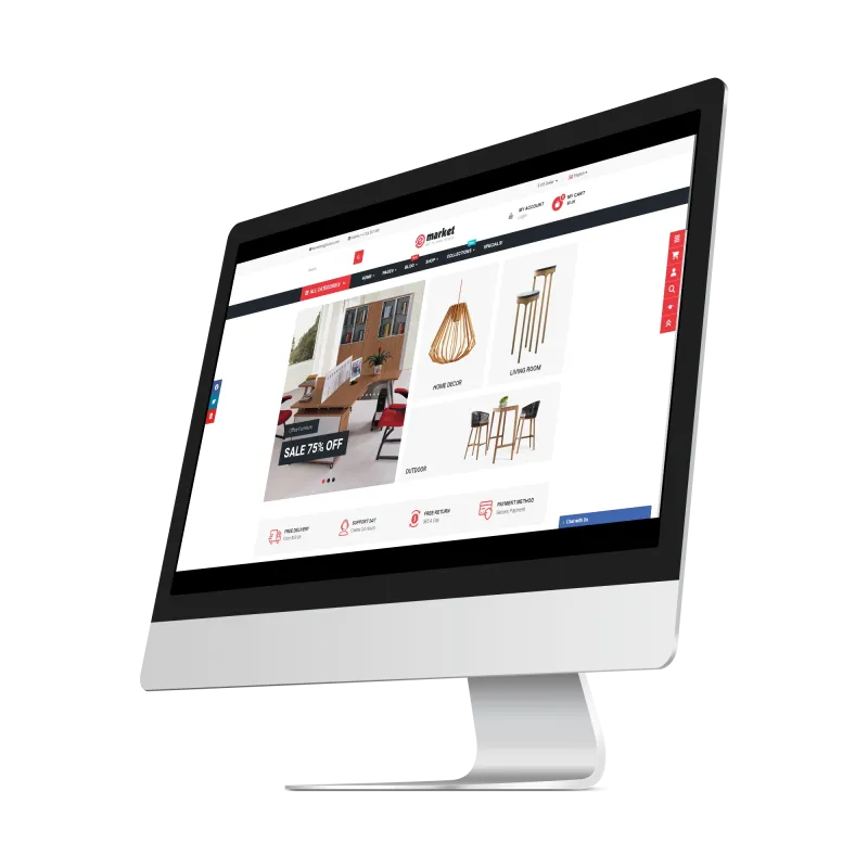 Opencart eMarket FurniX Teması