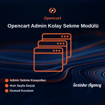 Opencart Admin Kolay Sekme Modülü