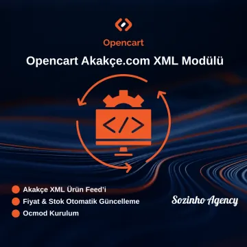 Opencart Akakçe.com XML Modülü Opencart Akakçe.com XML Modülü