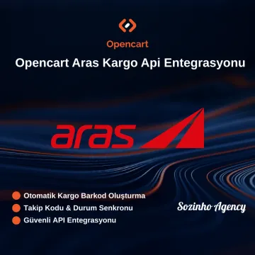 Opencart Aras Kargo Api Entegrasyonu Opencart Aras Kargo Api Entegrasyonu