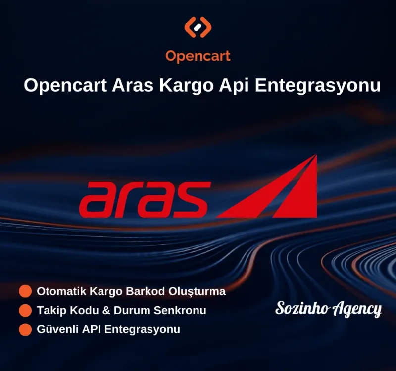 Opencart Aras Kargo Api Entegrasyonu