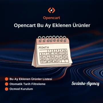 Opencart Bu Ay Eklenen Ürünler Modülü Opencart Bu Ay Eklenen Ürünler Modülü