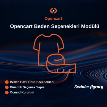 Opencart Beden Seçenekleri Modülü