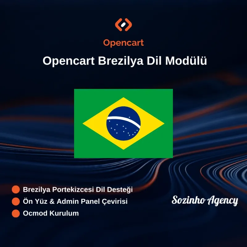 Opencart Brezilya Dil Modülü