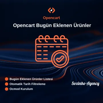 Opencart Bugün Eklenen Ürünler Modülü Opencart Bugün Eklenen Ürünler Modülü