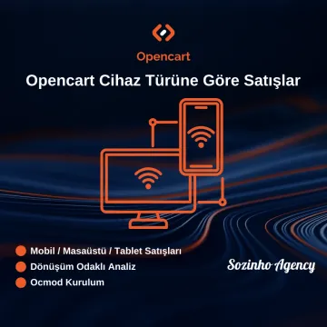 Opencart Cihaz Türüne Göre Satışlar Modülü Opencart Cihaz Türüne Göre Satışlar Modülü