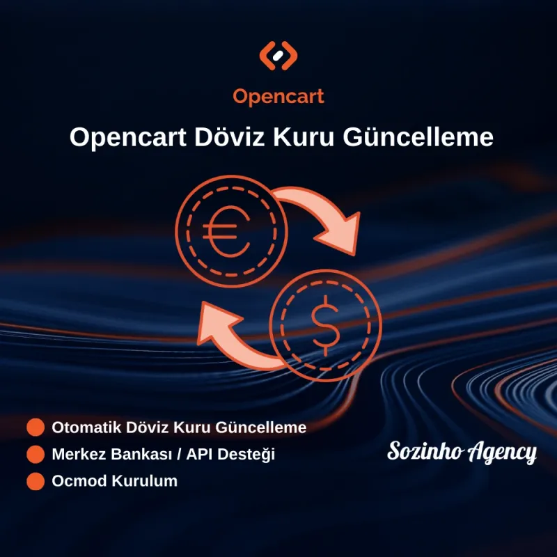 Opencart Döviz Kuru Güncelleme Modülü