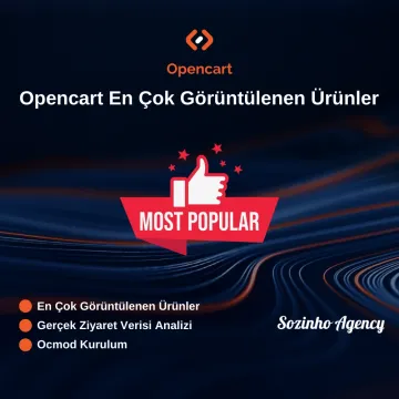 Opencart En Çok Görüntülenen Ürünler Modülü Opencart En Çok Görüntülenen Ürünler Modülü