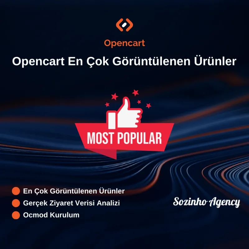 Opencart En Çok Görüntülenen Ürünler Modülü