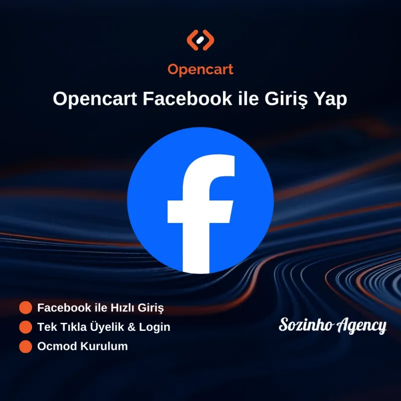 Opencart Facebook ile Giriş Yap Modülü