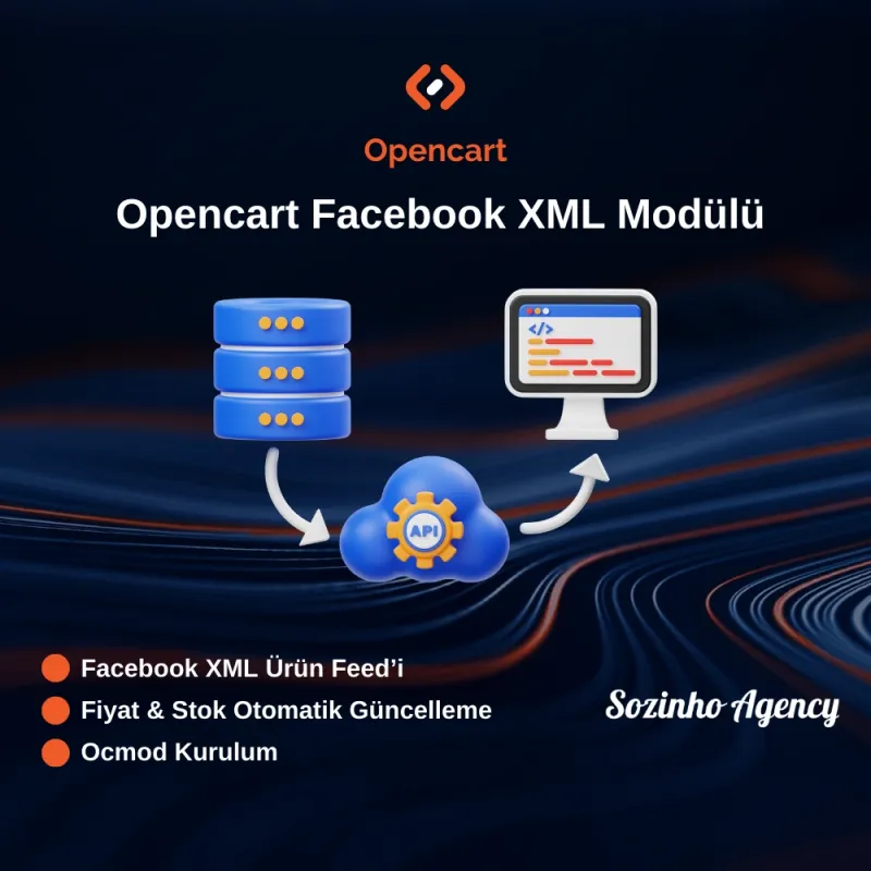Opencart Facebook XML Modülü