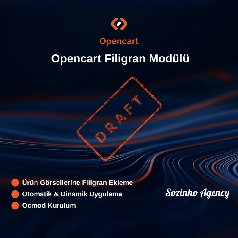 Opencart Filigran Modülü