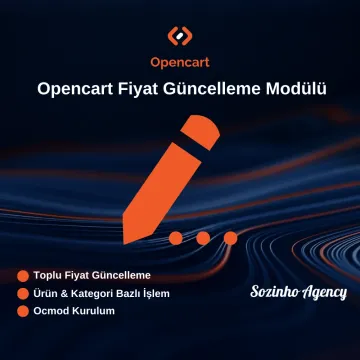 Opencart Fiyat Güncelleme Modülü