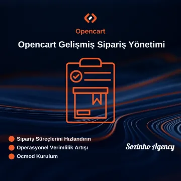 Opencart Gelişmiş Sipariş Yönetimi