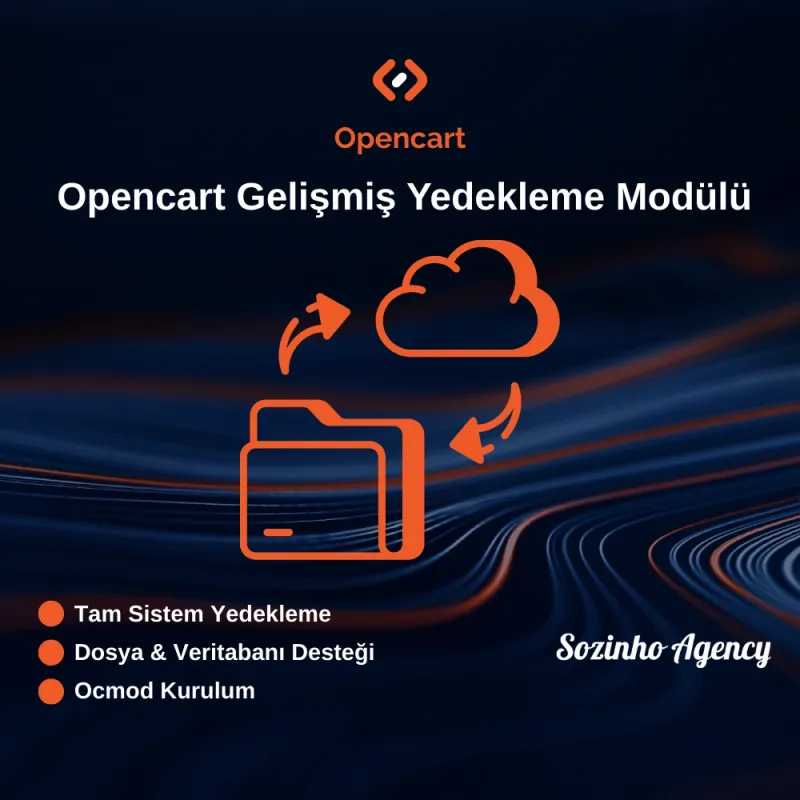 Opencart Gelişmiş Yedekleme Modülü