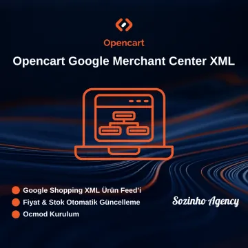 Opencart Google Merchant Center XML Modülü Opencart Google Merchant Center XML Modülü